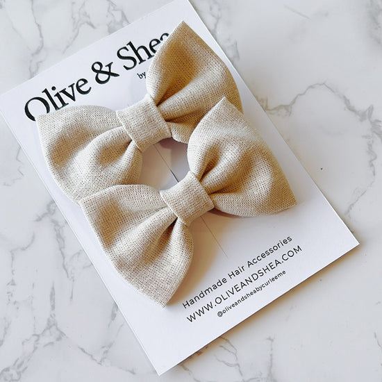 Chai Latte Charm Bow Set