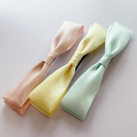 Thin Satin Marie Hair Bow