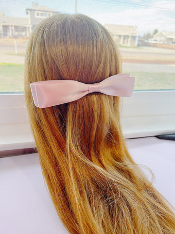 Thin Satin Marie Hair Bow