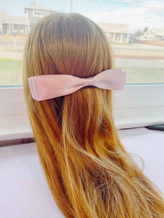 Thin Satin Marie Hair Bow
