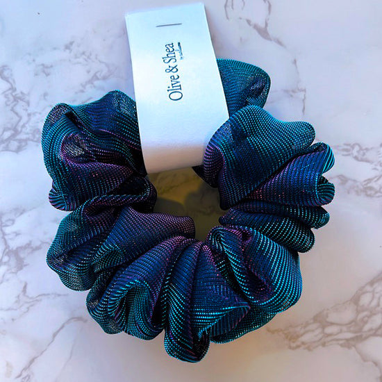Midnight Petite Scrunchie