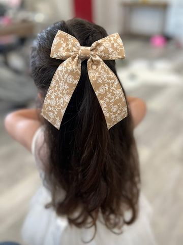 Ruth Floral Hair Bow