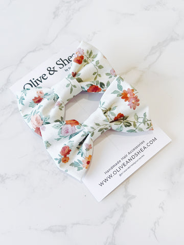 Blossom Pigtail Hair Bow Set