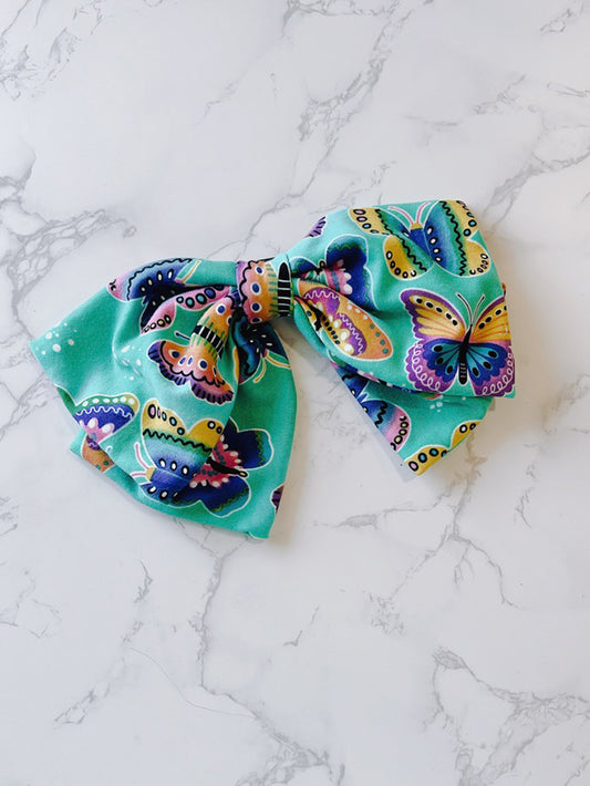 Butterfly Glow in the Dark Hair Bow