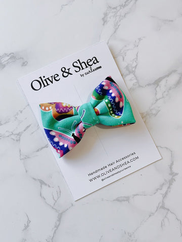 Butterfly Small Glow in the Dark Hair Bow