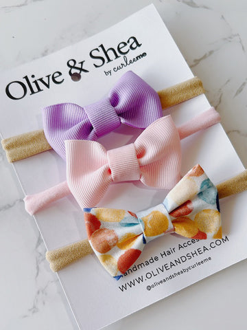 Mia Baby Headband Set