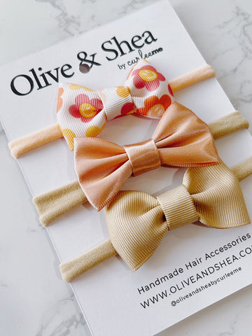 Zoe Baby Headband Set