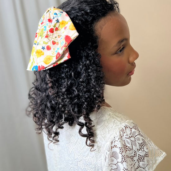 Floral Wing Bow