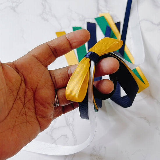 Ponytail streamers
