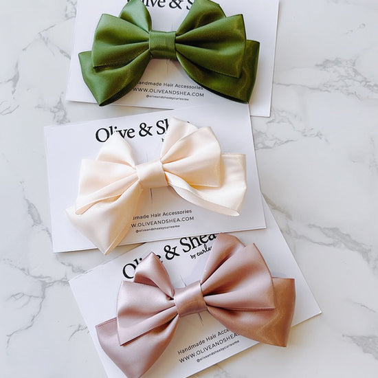 Small Satin Bows
