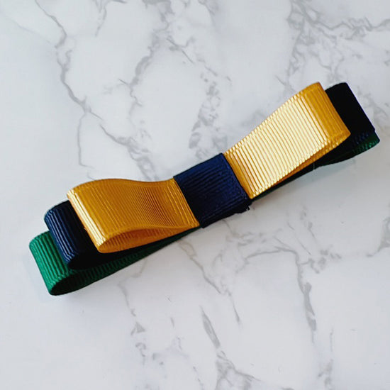 Green, Navy, Yellow Clip
