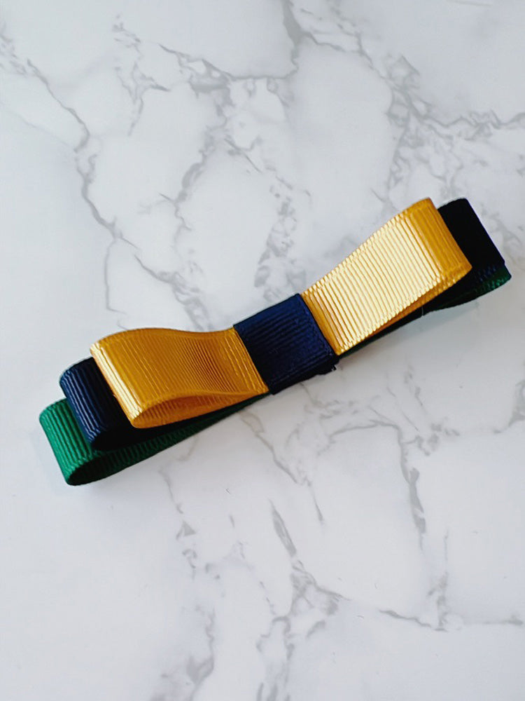 Green, Navy, Yellow Clip