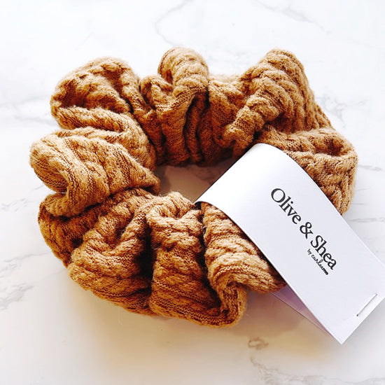 Knit Scrunchie