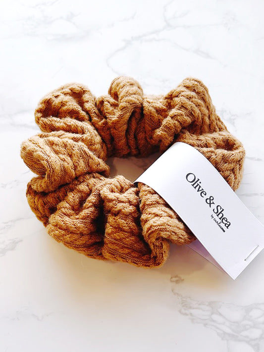 Knit Scrunchie