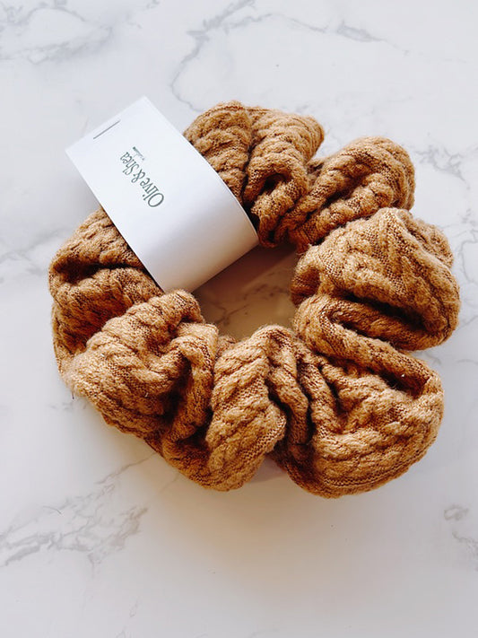 Knit Scrunchie