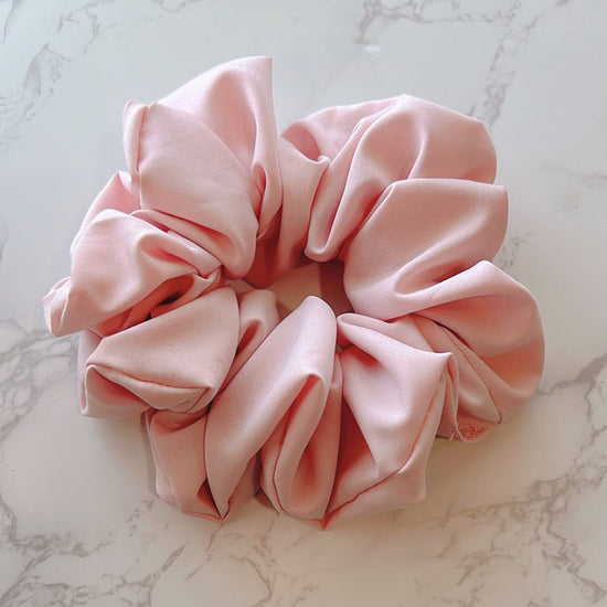 Pink Fluff Petite Scrunchie
