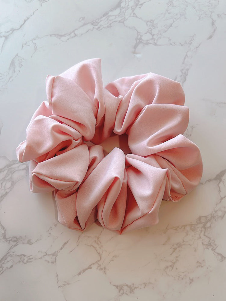 Pink Fluff Petite Scrunchie