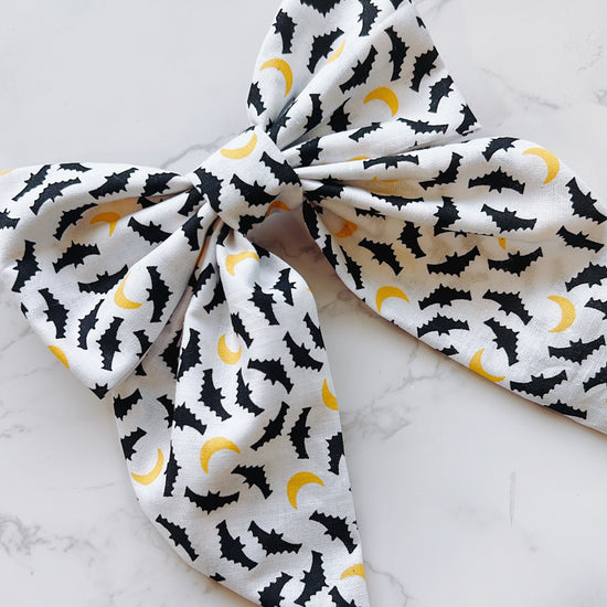 Bats & Moon Hair Bow