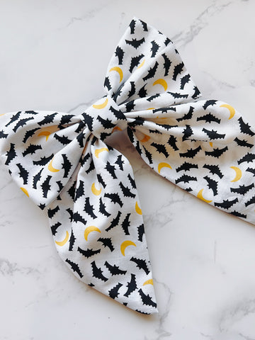 Bats & Moon Hair Bow