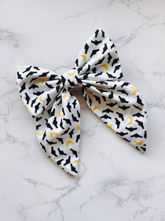 Bats & Moon Hair Bow