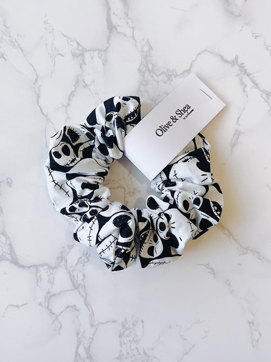 Halloween Skeleton Scrunchie