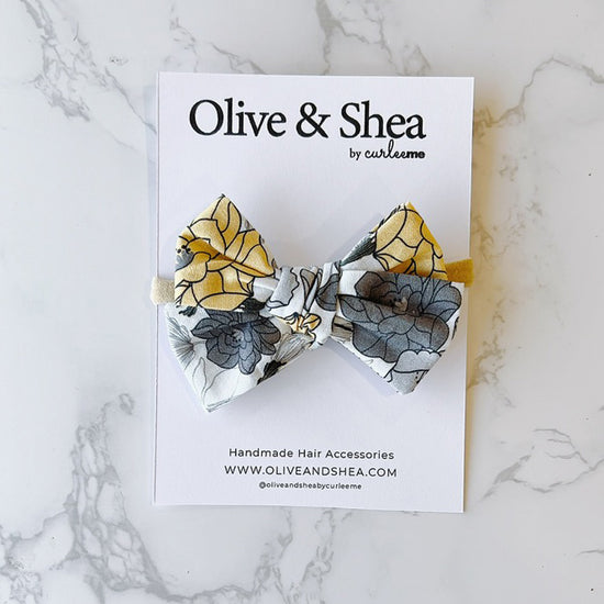 Pinwheel Bow Baby Headband - Sadie