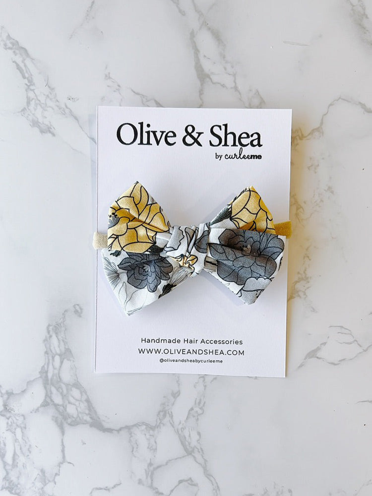 Pinwheel Bow Baby Headband - Sadie