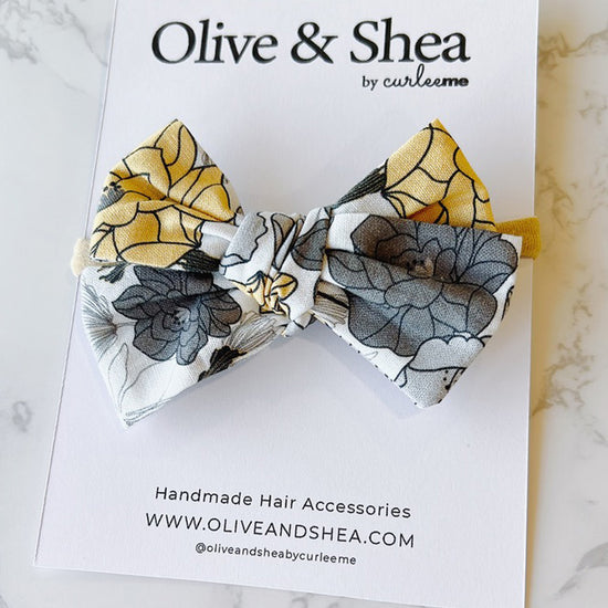 Pinwheel Bow Baby Headband - Sadie