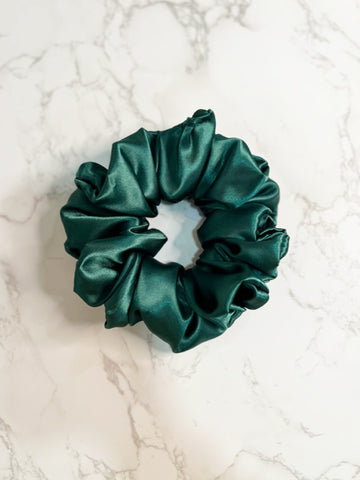 Emerald Jumbo Scrunchie