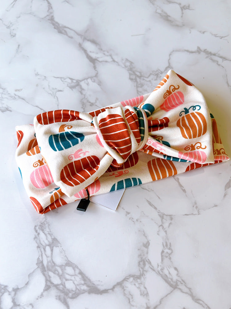 Pumpkin Joy Baby Headwrap