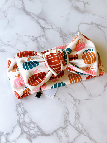 Pumpkin Joy Baby Headwrap