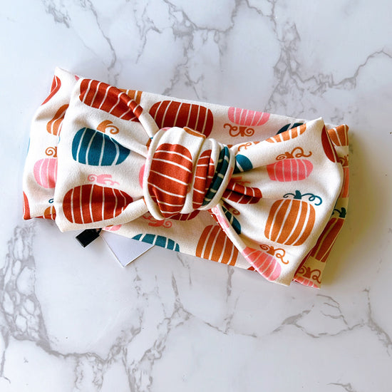 Pumpkin Joy Baby Headwrap