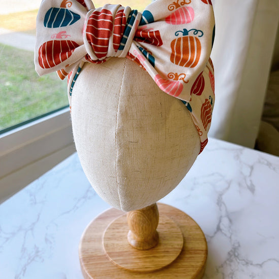 Pumpkin Joy Baby Headwrap