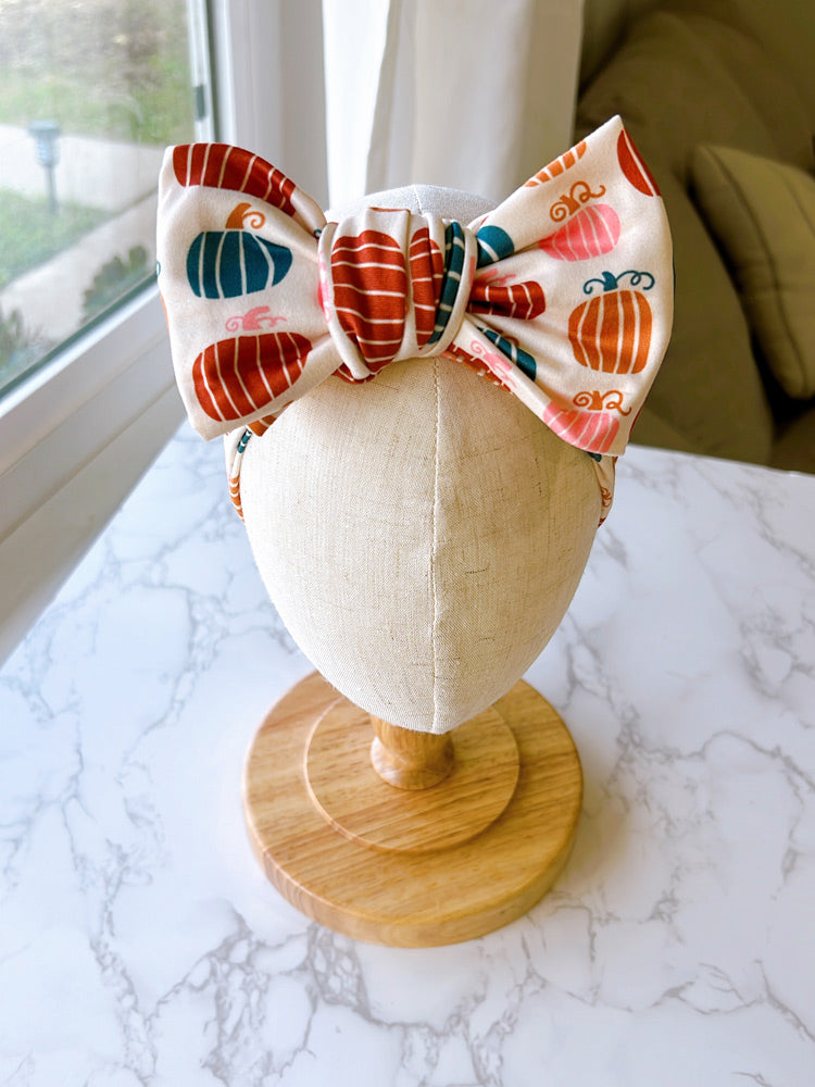 Pumpkin Joy Baby Headwrap