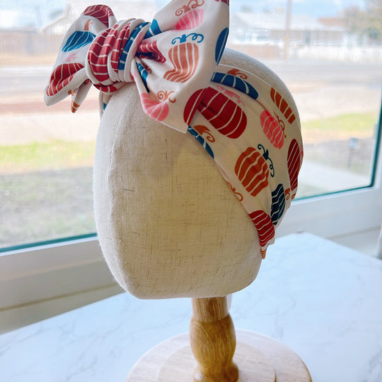 Pumpkin Joy Baby Headwrap