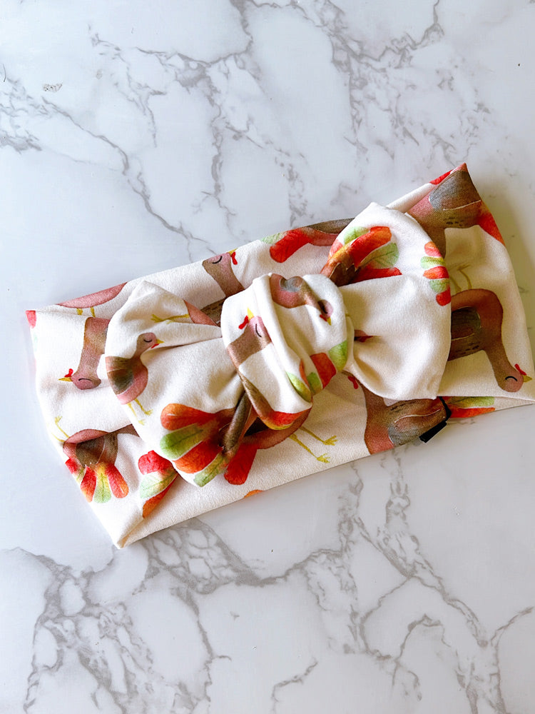 Pumpkin Joy Baby Headwrap