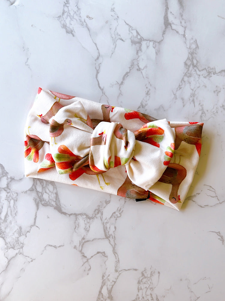 Pumpkin Joy Baby Headwrap