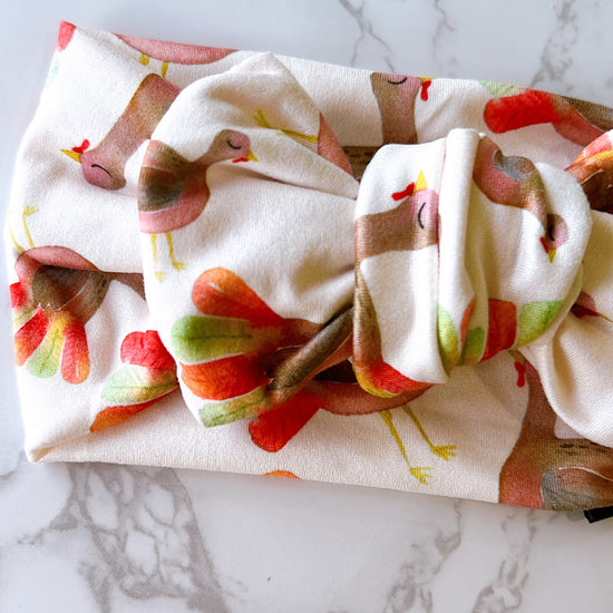 Pumpkin Joy Baby Headwrap