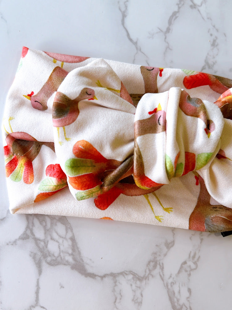 Pumpkin Joy Baby Headwrap