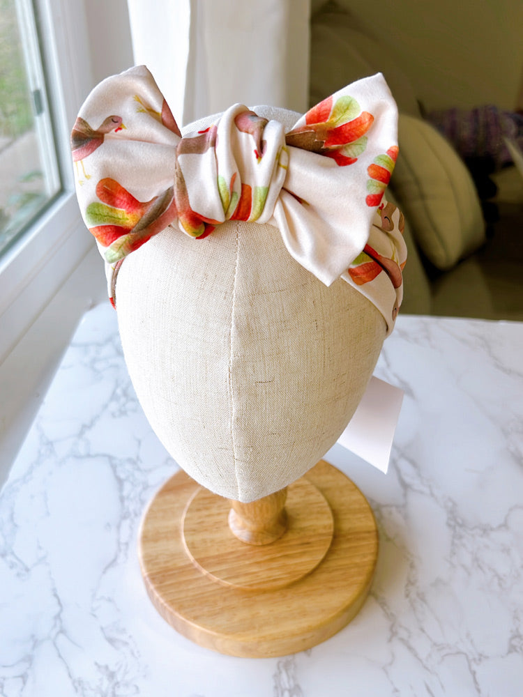 Pumpkin Joy Baby Headwrap