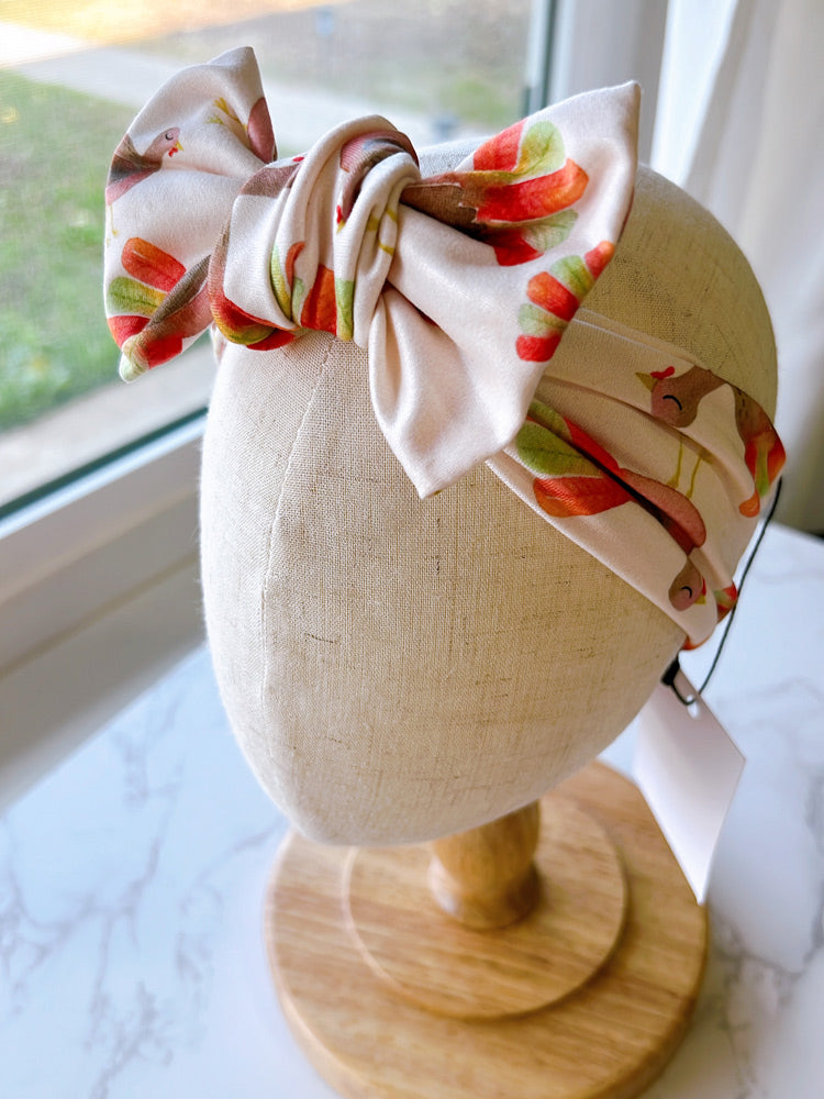 Pumpkin Joy Baby Headwrap