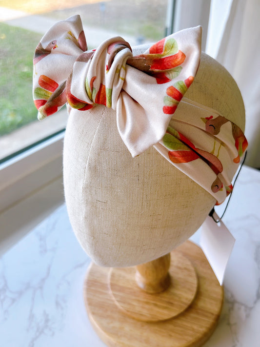 Pumpkin Joy Baby Headwrap