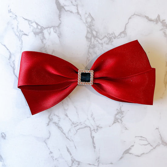 Santa's Girl Hair Bow