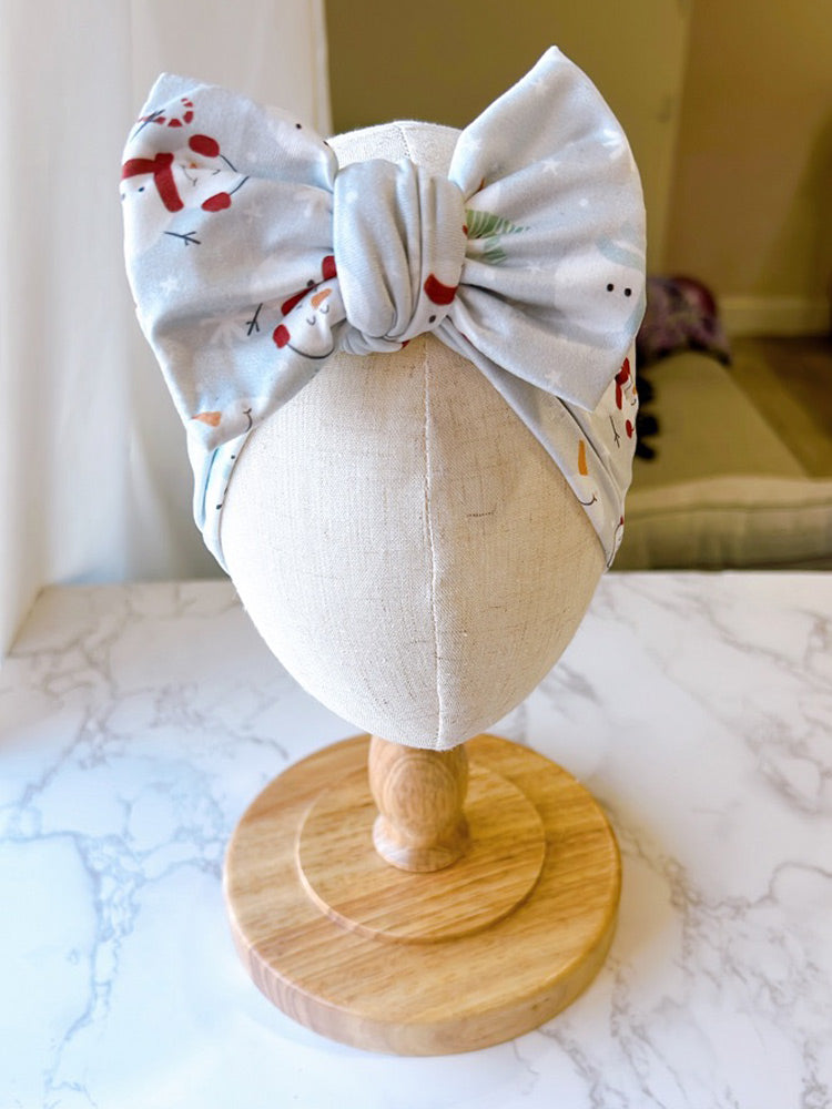 Snowman Baby Headwrap