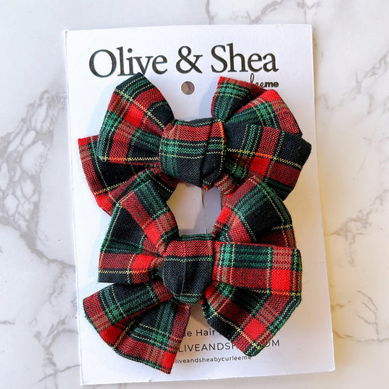 Ginny Pigtail Bow Set