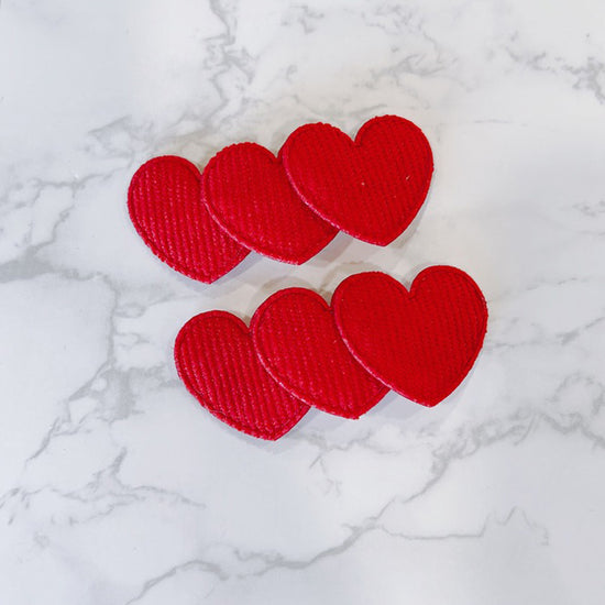 Red Heart Snap Clips set