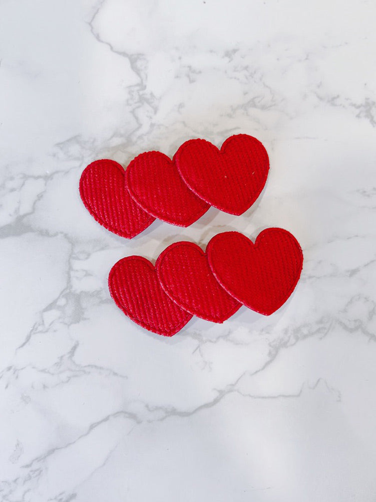 Red Heart Snap Clips set