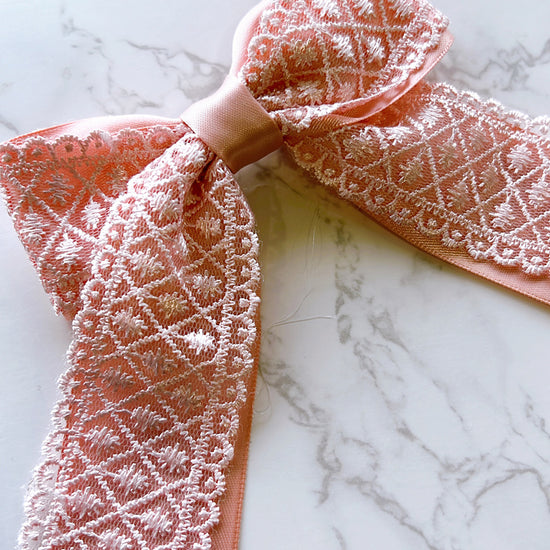 Cupcake Lace Bow