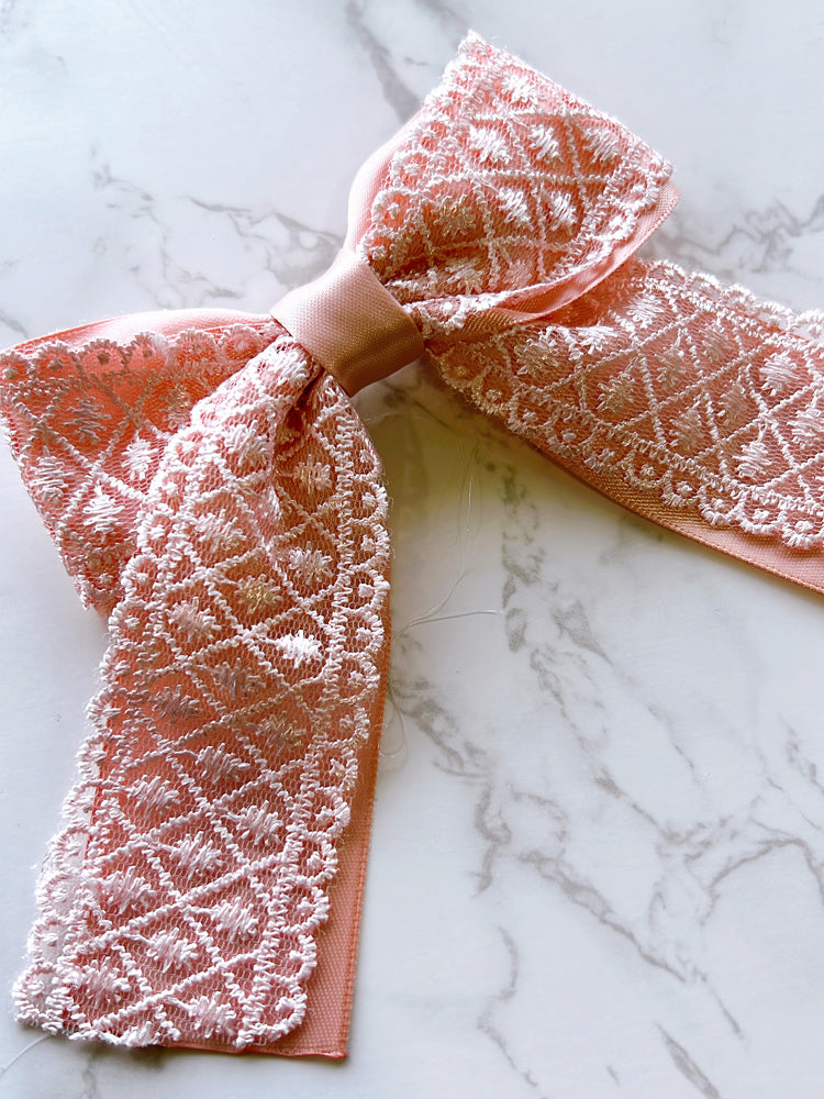 Cupcake Lace Bow