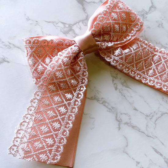 Cupcake Lace Bow